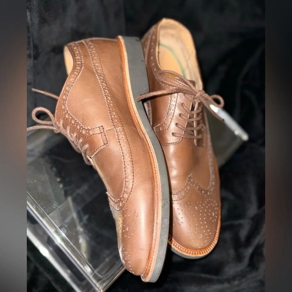 Polo Ralph Lauren Wing Tip Shoe vibram Sole